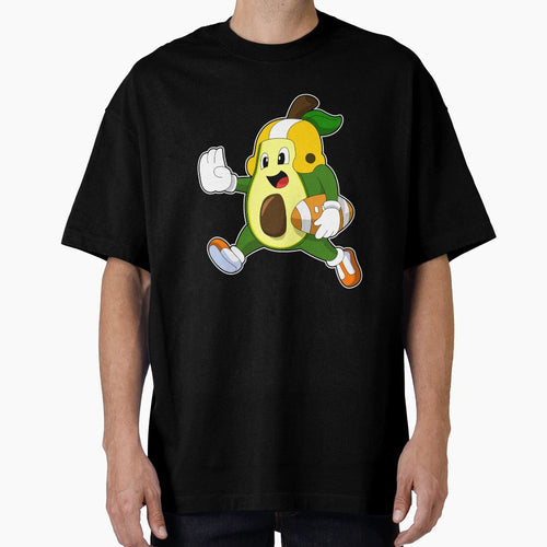 Avocado Football Sports T-Shirt - Aesthetic Graphic Men Women - T-Shirt, Sweatshirt, Hoodie