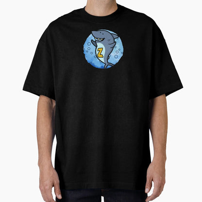 Alphabet Letter Z Happy Shark T-Shirt - Novelty Apparel Men Women - T-Shirt, Sweatshirt, Hoodie