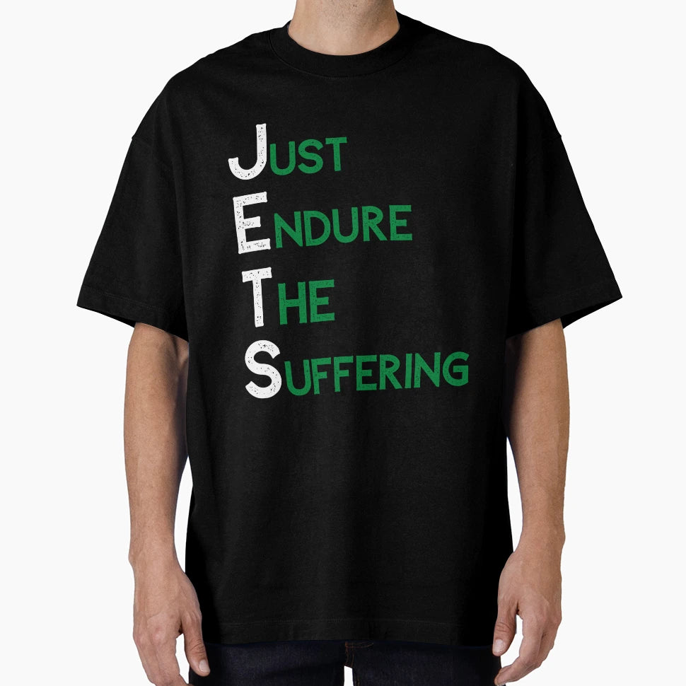 Just Endure Suffering Funny Football T-Shirt - Custom Art Print Men Women - T-Shirt, Sweatshirt, Hoodie