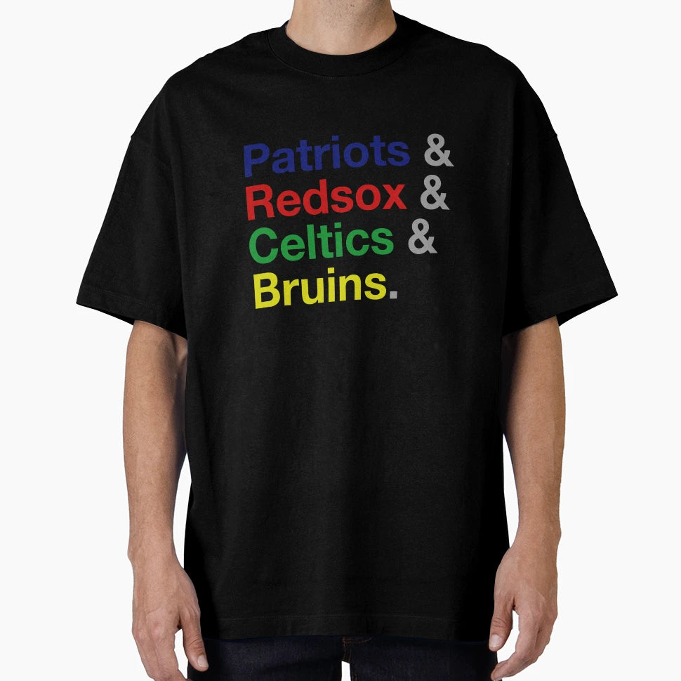 Boston Sports T-Shirt - Streetwear Style Unisex - T-Shirt, Sweatshirt, Hoodie