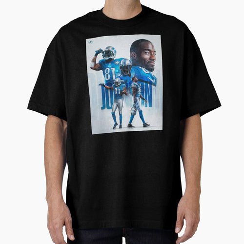 Calvin Johnson T-Shirt - Casual Everyday Wear Unisex - T-Shirt, Sweatshirt, Hoodie