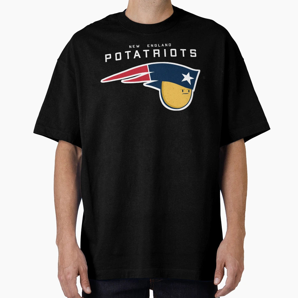 New England Potatriots T-Shirt - Minimalist Print Men Women - T-Shirt, Sweatshirt, Hoodie