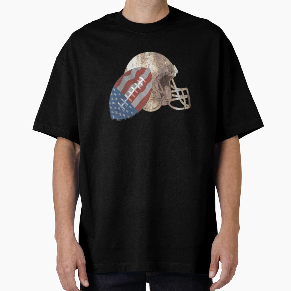 Usa Football T-Shirt - Novelty Apparel Men Women - T-Shirt, Sweatshirt, Hoodie