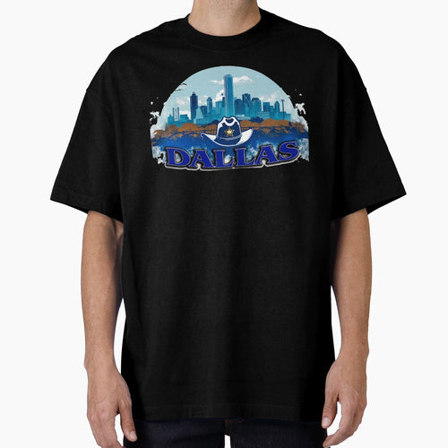 Dallas Tx Logo3 T-Shirt - Trendy Graphic for Adults - T-Shirt, Sweatshirt, Hoodie