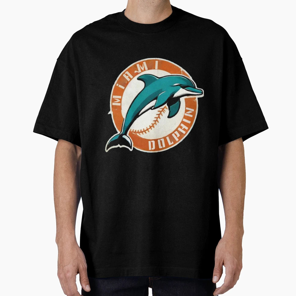 Football Miami Dolphins T-Shirt - Graphic Print Unisex - T-Shirt, Sweatshirt, Hoodie