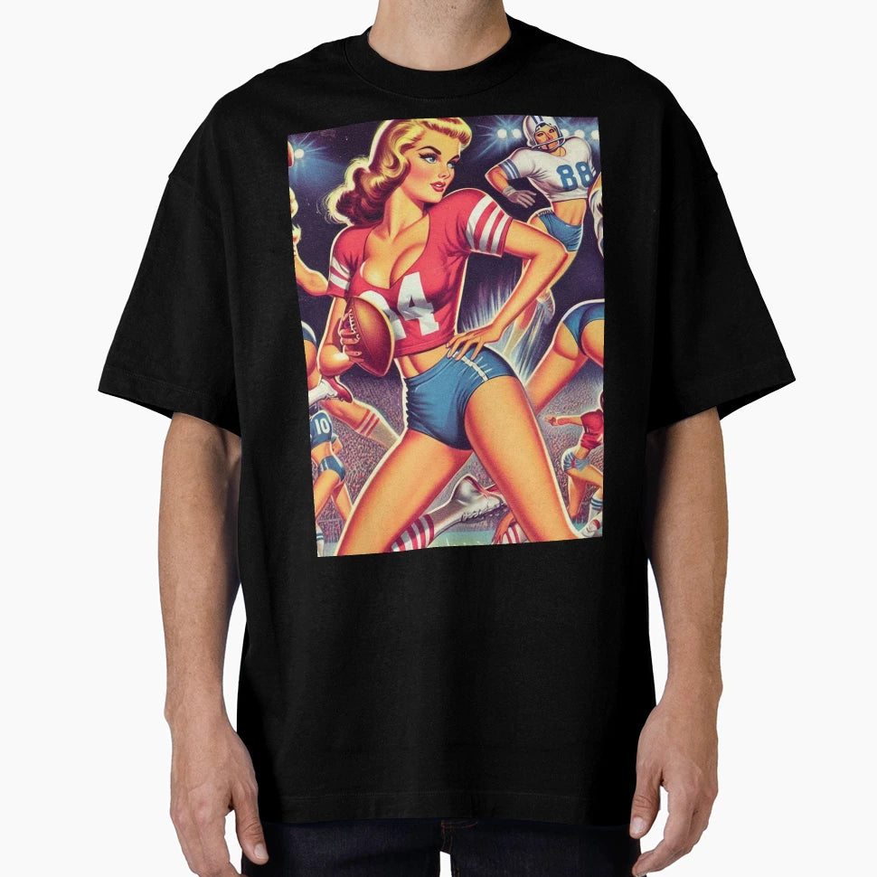 Football T-Shirt - Aesthetic Graphic Men Women - T-Shirt, Sweatshirt, Hoodie