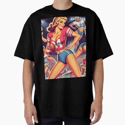 Football T-Shirt - Aesthetic Graphic Men Women - T-Shirt, Sweatshirt, Hoodie