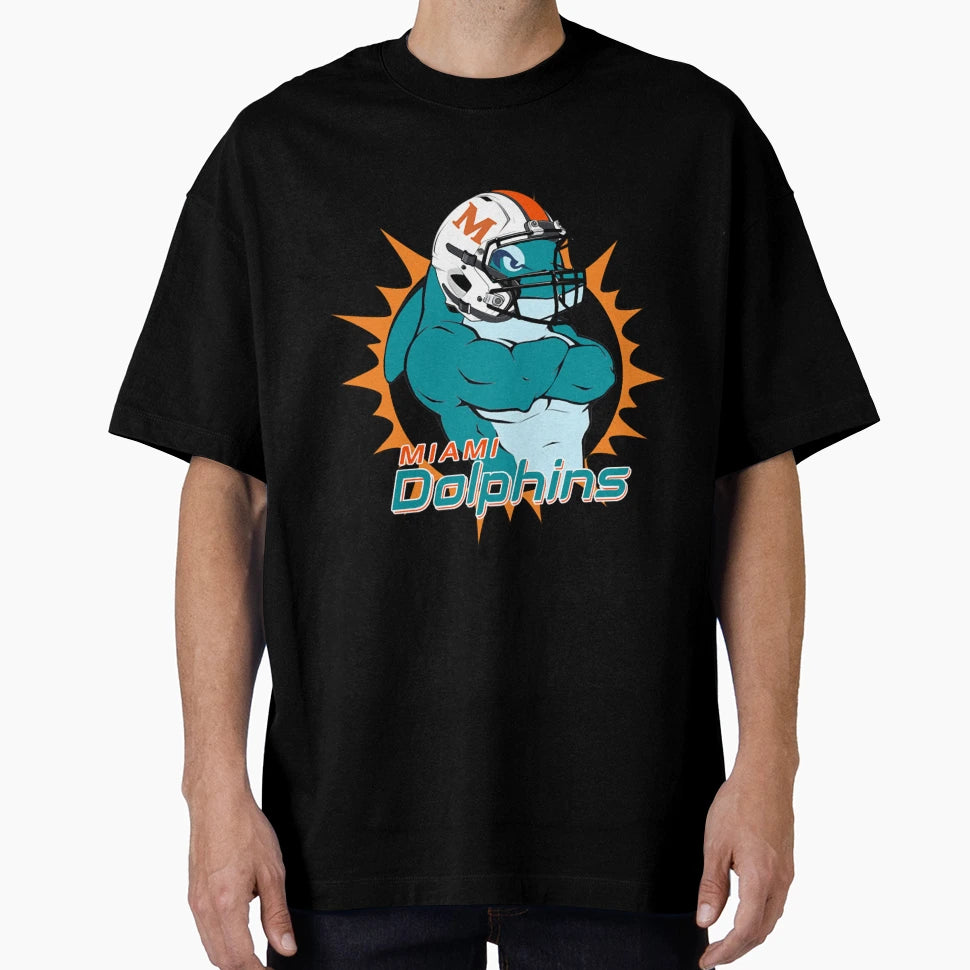 Art Miami Dolphins T-Shirt - Fun Novelty Design Men Women - T-Shirt, Sweatshirt, Hoodie