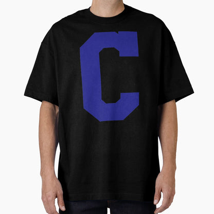 Alphabet Blue C Sports Letter C T-Shirt - Casual Everyday Wear for Adults - T-Shirt, Sweatshirt, Hoodie