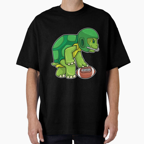 Turtle Sports Football Helmet T-Shirt - Aesthetic Graphic Unisex - T-Shirt, Sweatshirt, Hoodie