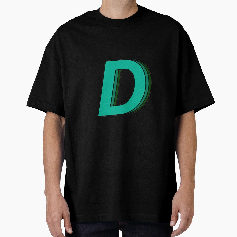 Green D T-Shirt - Minimalist Print Men Women - T-Shirt, Sweatshirt, Hoodie