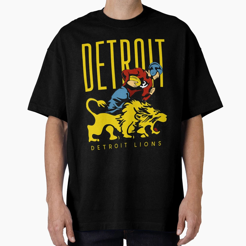 Art Detroit Lions T-Shirt - Unique Graphic Men Women - T-Shirt, Sweatshirt, Hoodie