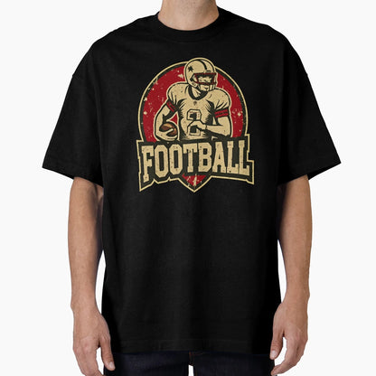 Football Sports Logo T-Shirt - Aesthetic Graphic Unisex - T-Shirt, Sweatshirt, Hoodie