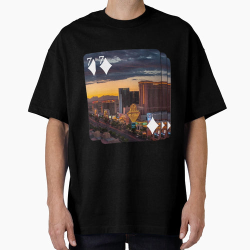 7 Diamonds Dusk Vegas T-Shirt - Aesthetic Graphic Unisex - T-Shirt, Sweatshirt, Hoodie
