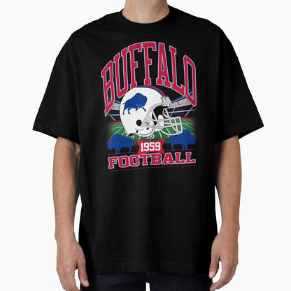 Buffalo Football Gridiron Legacy V2 T-Shirt - Aesthetic Graphic Men Women - T-Shirt, Sweatshirt, Hoodie