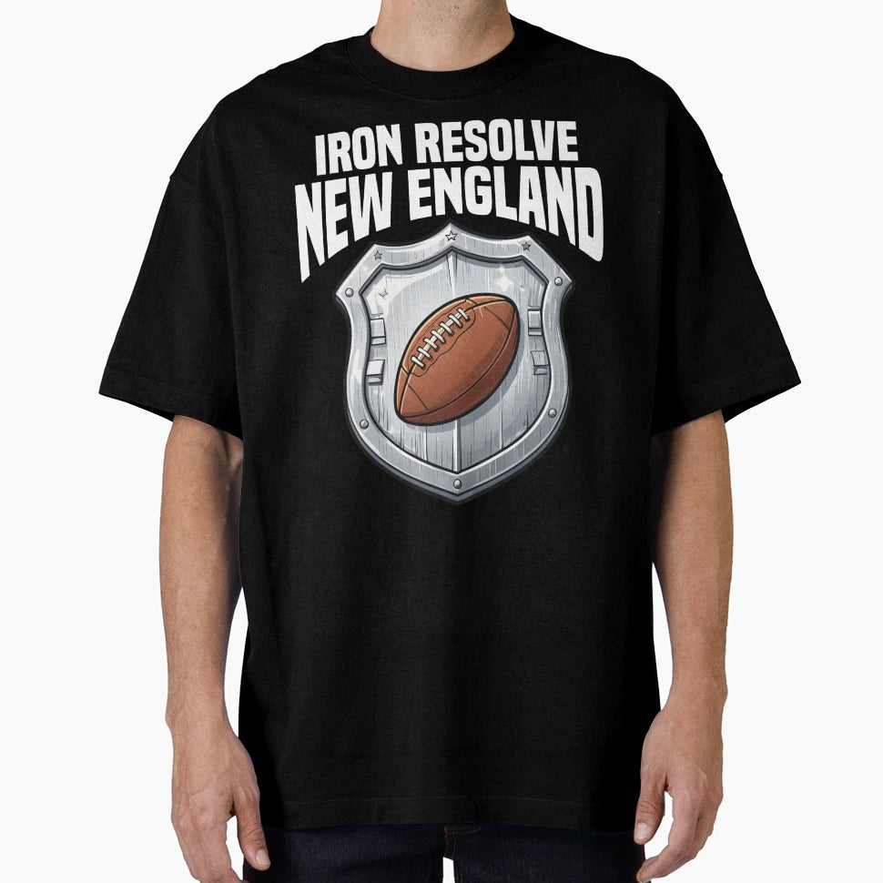 New England Iron Resolve New England T-Shirt - Minimalist Print Unisex - T-Shirt, Sweatshirt, Hoodie