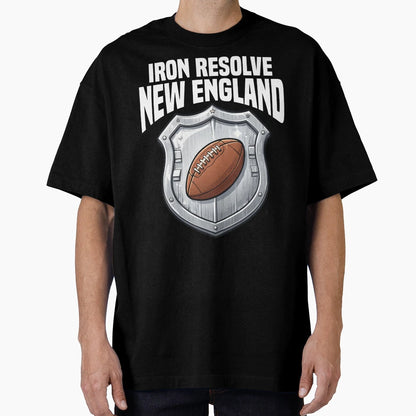 New England Iron Resolve New England T-Shirt - Minimalist Print Unisex - T-Shirt, Sweatshirt, Hoodie