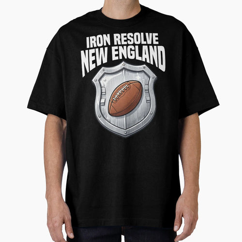 New England Iron Resolve New England T-Shirt - Minimalist Print Unisex - T-Shirt, Sweatshirt, Hoodie