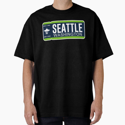Seattle Ticket City T-Shirt - Minimalist Print Men Women - T-Shirt, Sweatshirt, Hoodie