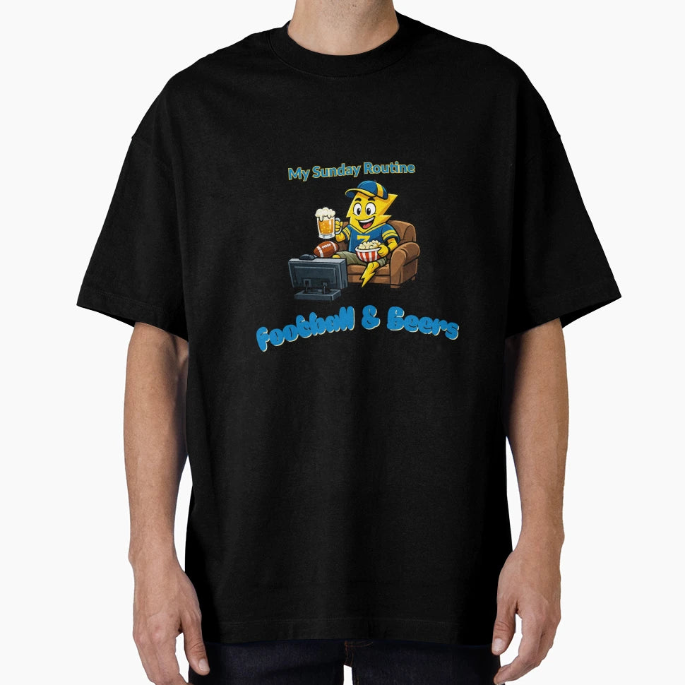 Los Angeles Chargers Sunday T-Shirt - Casual Everyday Wear for Adults - T-Shirt, Sweatshirt, Hoodie
