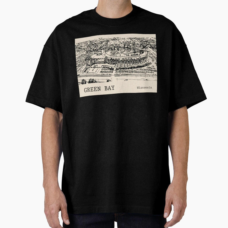 Green Bay Wisconsin T-Shirt - Graphic Print Unisex - T-Shirt, Sweatshirt, Hoodie