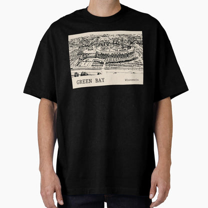 Green Bay Wisconsin T-Shirt - Graphic Print Unisex - T-Shirt, Sweatshirt, Hoodie