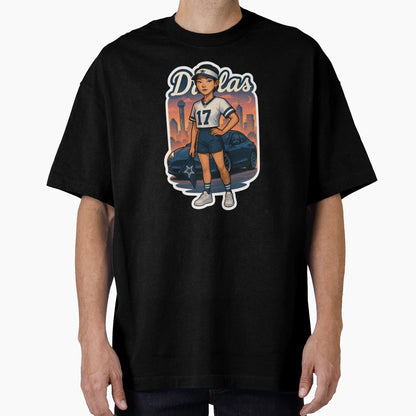 Dallas Cowboys Female Fan Dallas Dusk T-Shirt - Novelty Apparel Men Women - T-Shirt, Sweatshirt, Hoodie