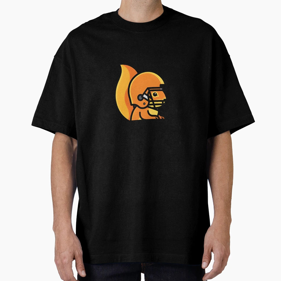 Squirrel Football Star T-Shirt - Casual Everyday Wear Unisex - T-Shirt, Sweatshirt, Hoodie