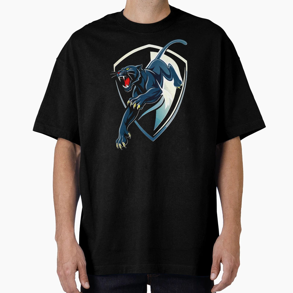 Dynamic Black Panther Shield T-Shirt - Trendy Graphic Unisex - T-Shirt, Sweatshirt, Hoodie