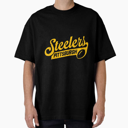 Black And Yellow Pittsburgh Fan T-Shirt - Streetwear Style Men Women - T-Shirt, Sweatshirt, Hoodie