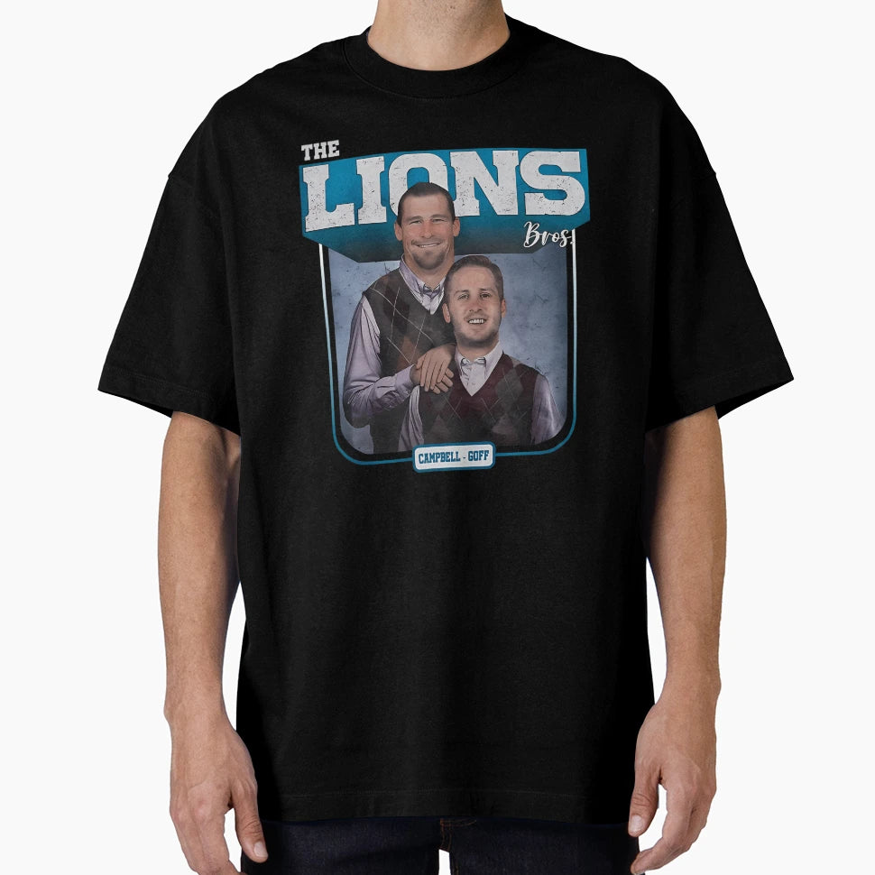 Lions Bros Campbell Gof T-Shirt - Aesthetic Graphic for Adults - T-Shirt, Sweatshirt, Hoodie