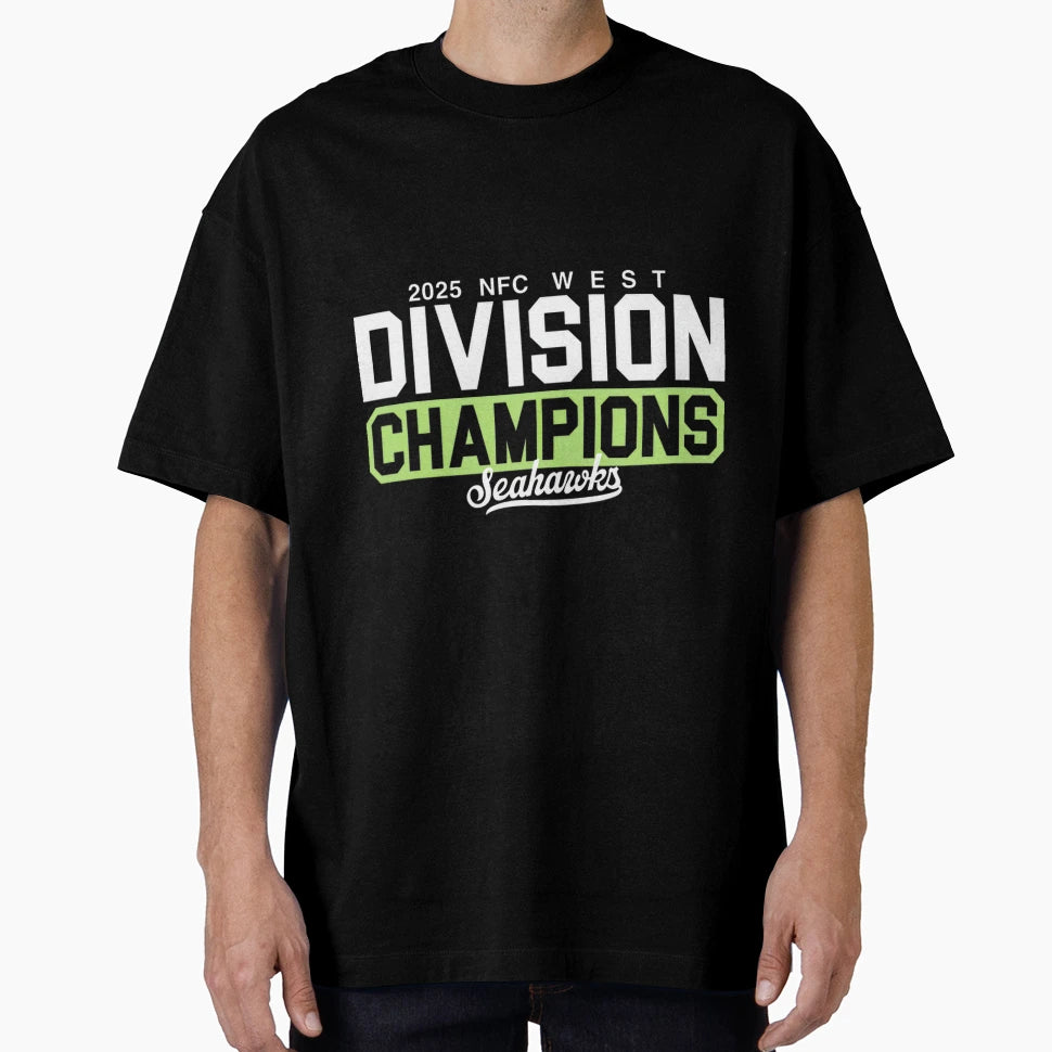 Seahawks Division Champions T-Shirt - Minimalist Print for Adults - T-Shirt, Sweatshirt, Hoodie