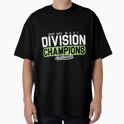 Seahawks Division Champions T-Shirt - Minimalist Print for Adults - T-Shirt, Sweatshirt, Hoodie