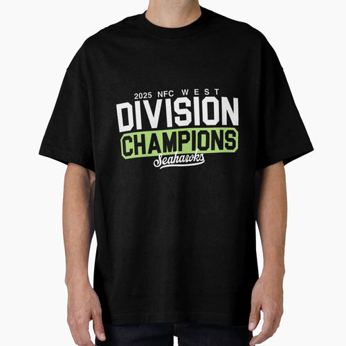 Seahawks Division Champions T-Shirt - Minimalist Print for Adults - T-Shirt, Sweatshirt, Hoodie