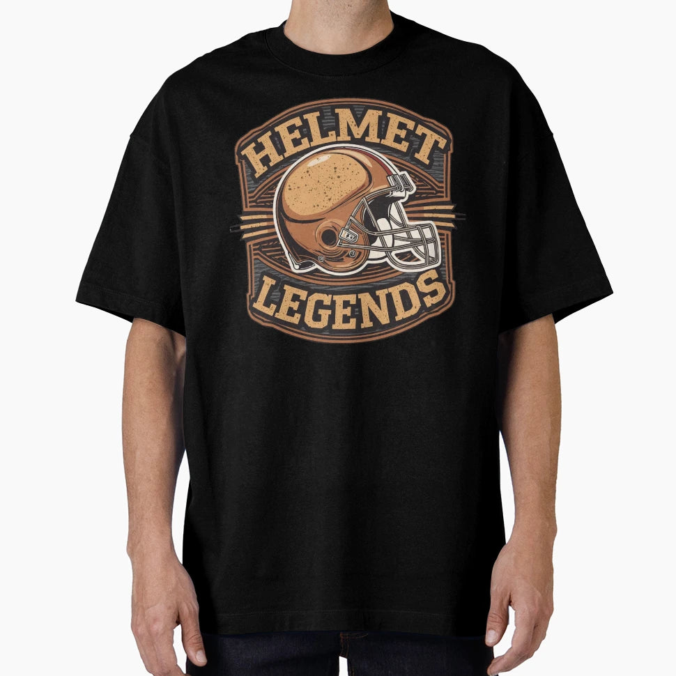 Helmet Legends American Football Helmet T-Shirt - Trendy Graphic Unisex - T-Shirt, Sweatshirt, Hoodie