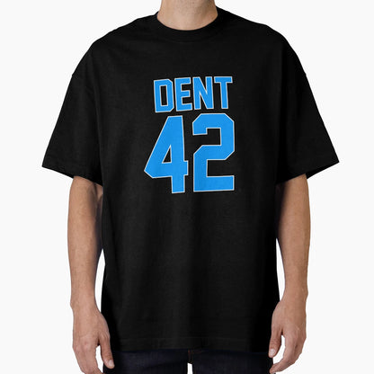 Dent 42 Jersey Blue And White T-Shirt - Unique Graphic for Adults - T-Shirt, Sweatshirt, Hoodie