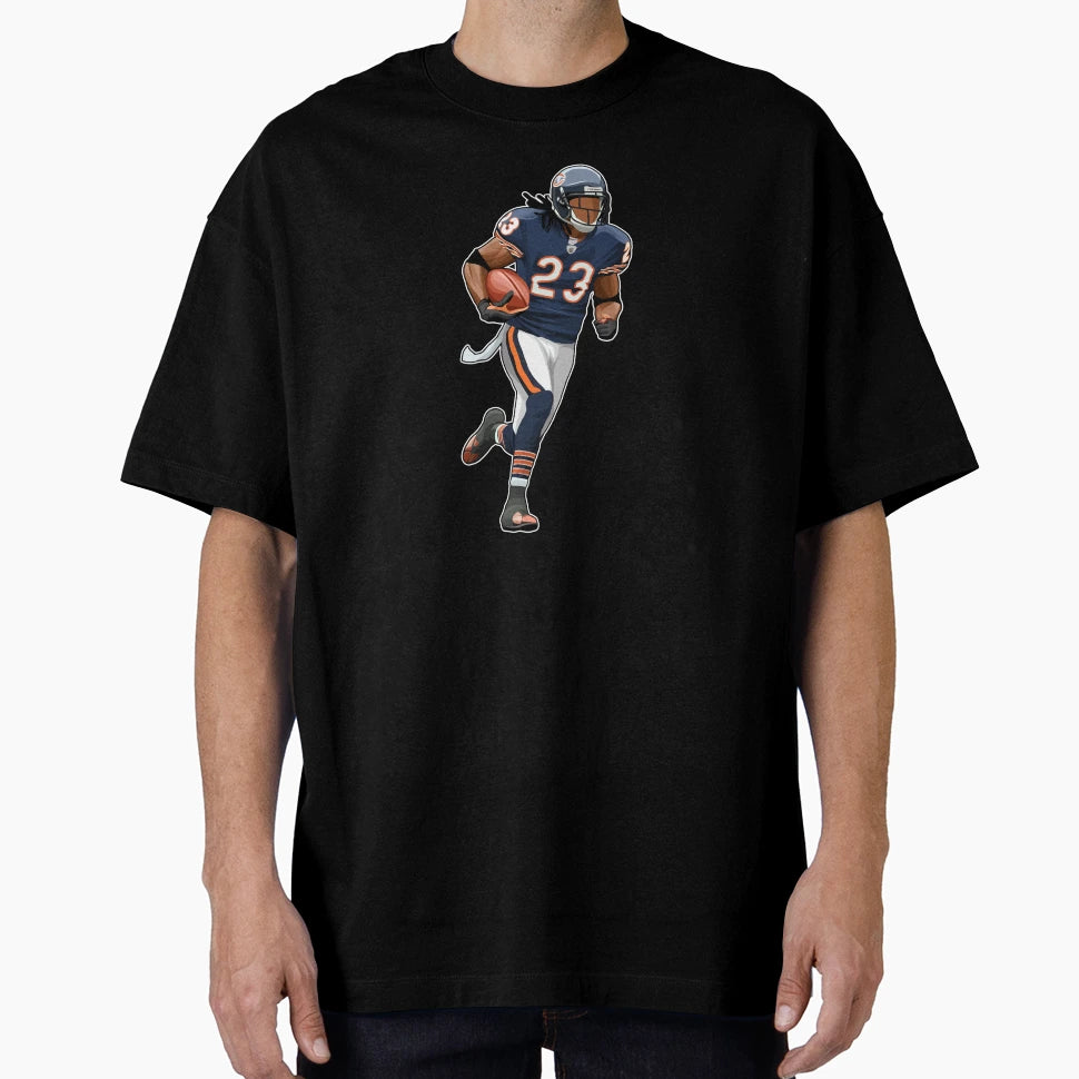 Devin Hester 23 Carries Ball T-Shirt - Trendy Graphic for Adults - T-Shirt, Sweatshirt, Hoodie