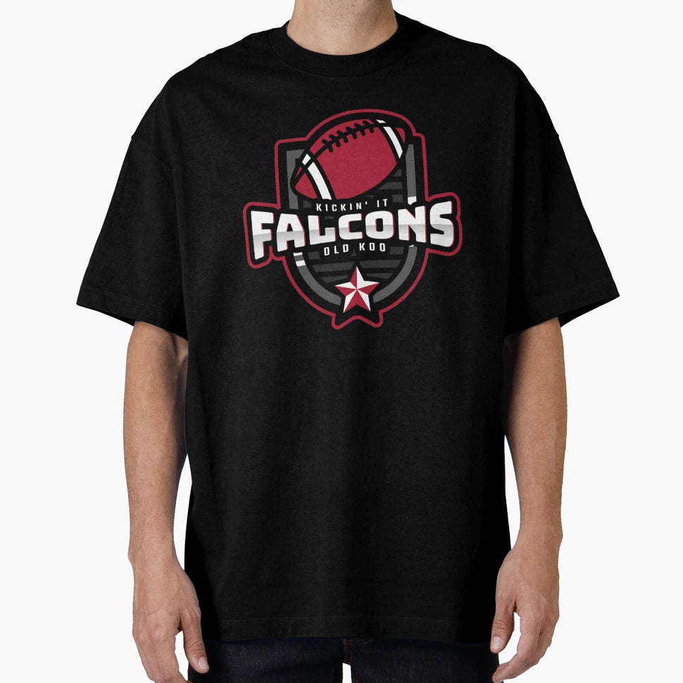 Kickin It Old Koo Falcons T-Shirt - Casual Everyday Wear for Adults - T-Shirt, Sweatshirt, Hoodie