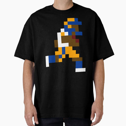 8 Bit Los Angeles Pixel Football Player T-Shirt - Custom Art Print Unisex - T-Shirt, Sweatshirt, Hoodie