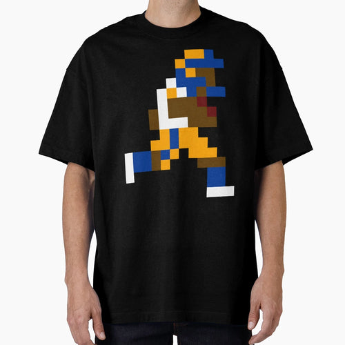 8 Bit Los Angeles Pixel Football Player T-Shirt - Custom Art Print Unisex - T-Shirt, Sweatshirt, Hoodie