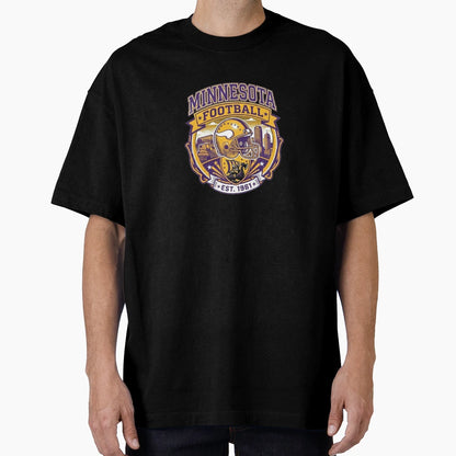 Minnesota Vikings T-Shirt - Custom Art Print Men Women - T-Shirt, Sweatshirt, Hoodie