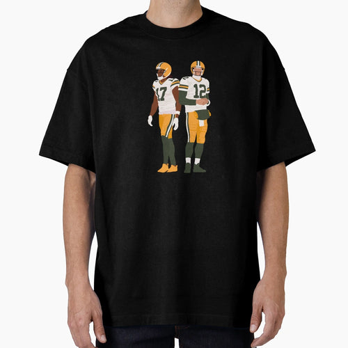 Davante Rodgers Illustration T-Shirt - Casual Everyday Wear Unisex - T-Shirt, Sweatshirt, Hoodie