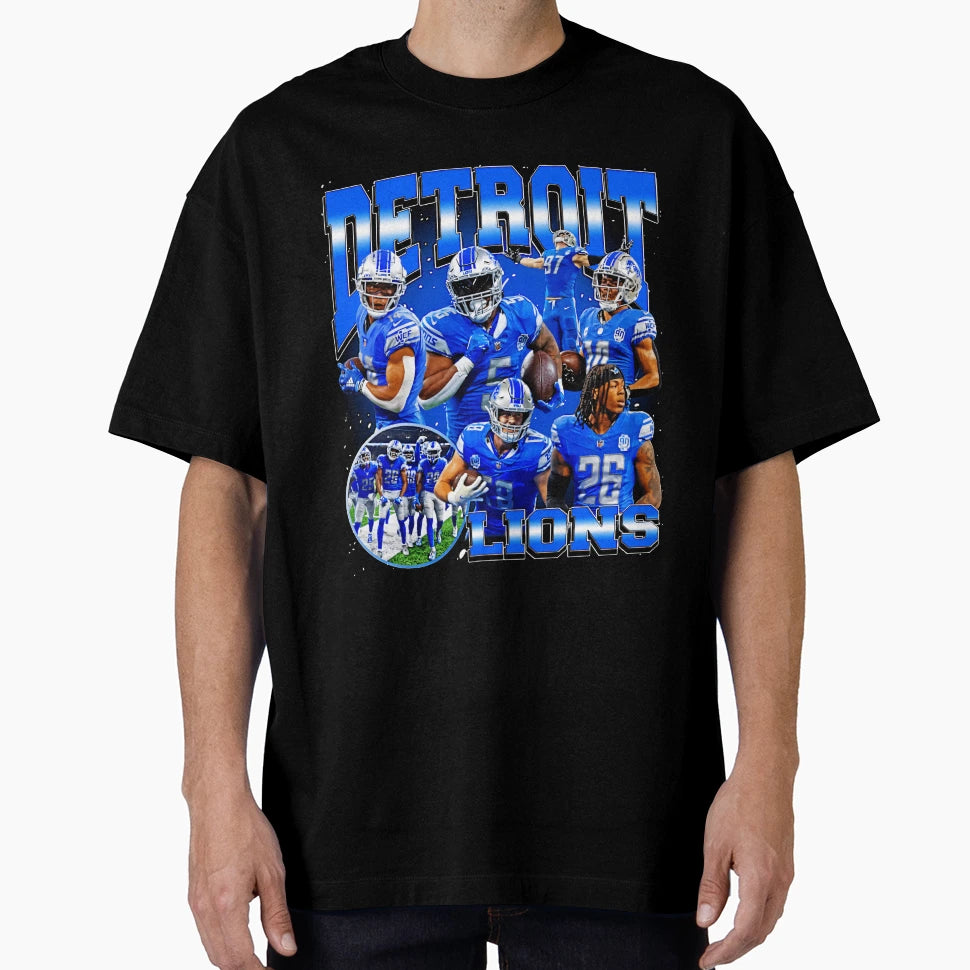 Detroit Lions T-Shirt - Unique Graphic for Adults - T-Shirt, Sweatshirt, Hoodie
