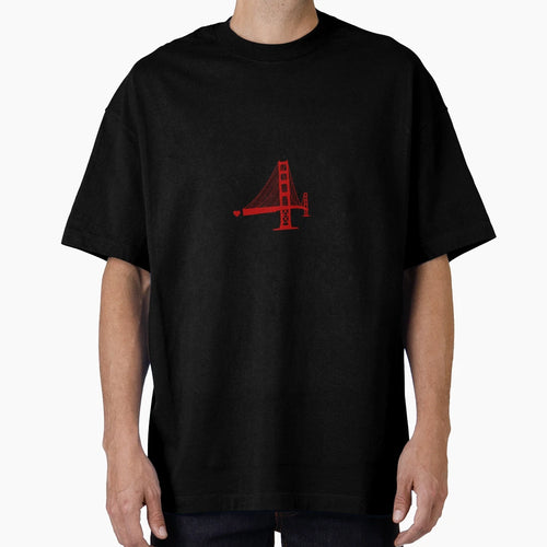 San Francisco Golden Gate Bridge T-Shirt - Streetwear Style Unisex - T-Shirt, Sweatshirt, Hoodie