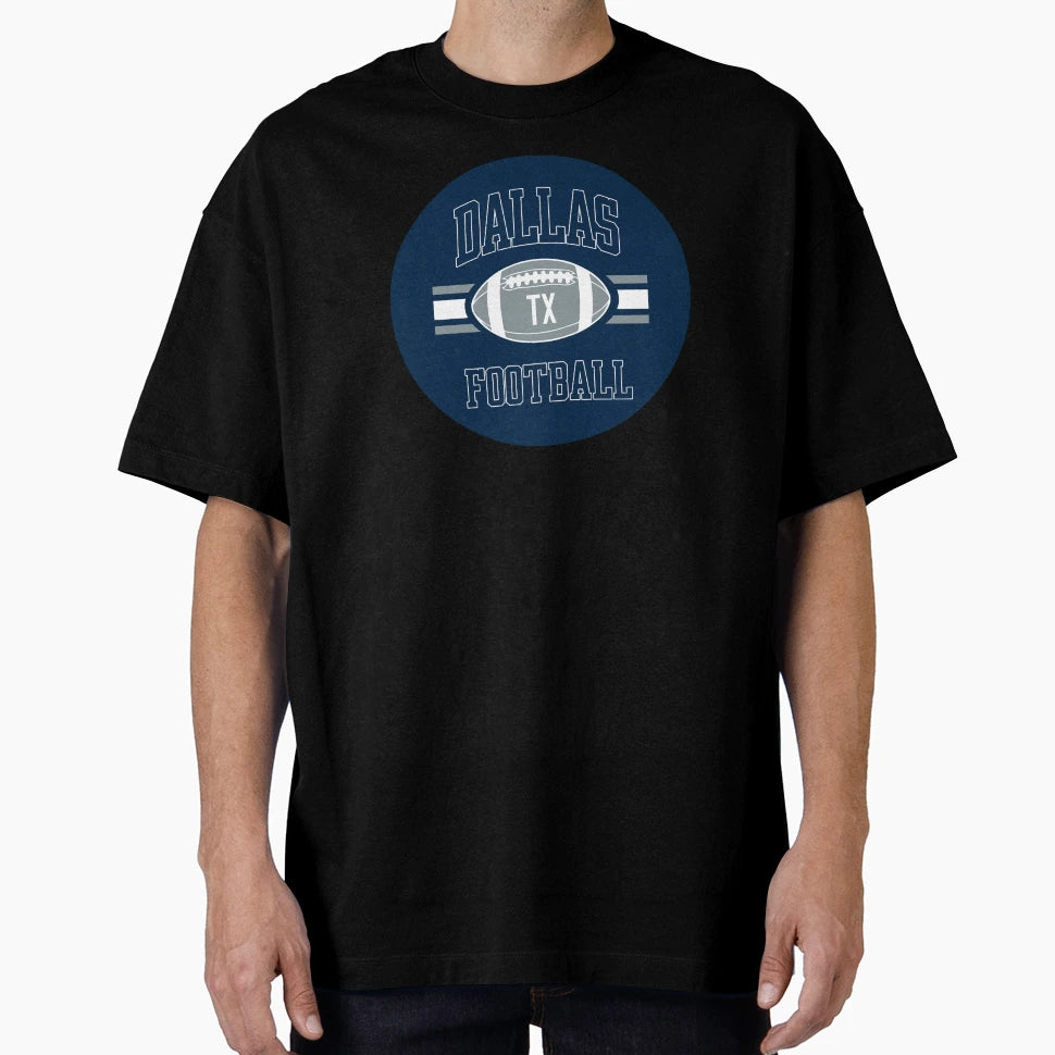 Dallas Circle T-Shirt - Casual Everyday Wear Unisex - T-Shirt, Sweatshirt, Hoodie