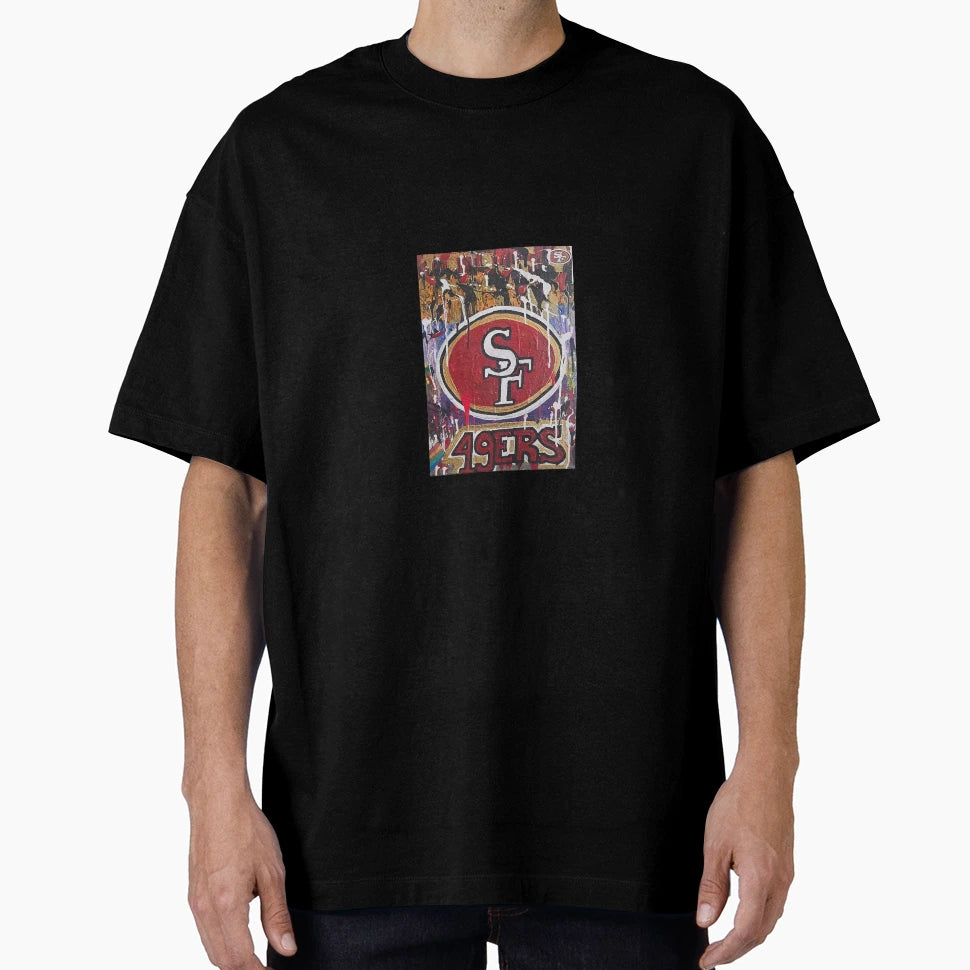 Abstract 49Er Strength Bonded Faithful T-Shirt - Unique Graphic for Adults - T-Shirt, Sweatshirt, Hoodie