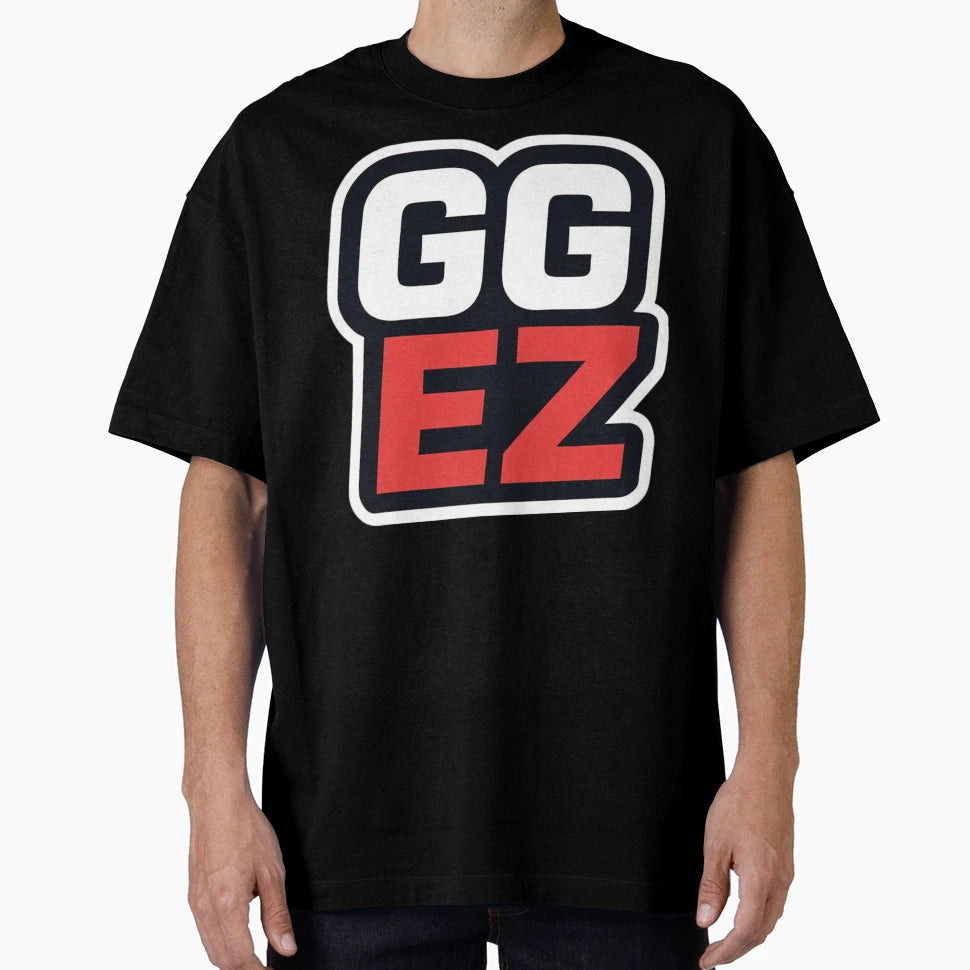 Gg Ez Viral Gamer Minimalist T-Shirt - Casual Everyday Wear for Adults - T-Shirt, Sweatshirt, Hoodie