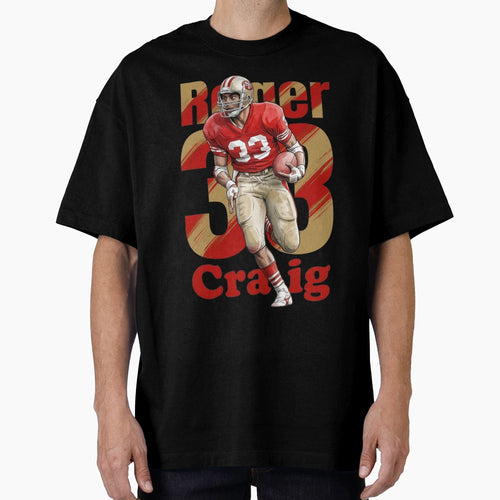 Roger Craig 33 San Francisco T-Shirt - Aesthetic Graphic Men Women - T-Shirt, Sweatshirt, Hoodie
