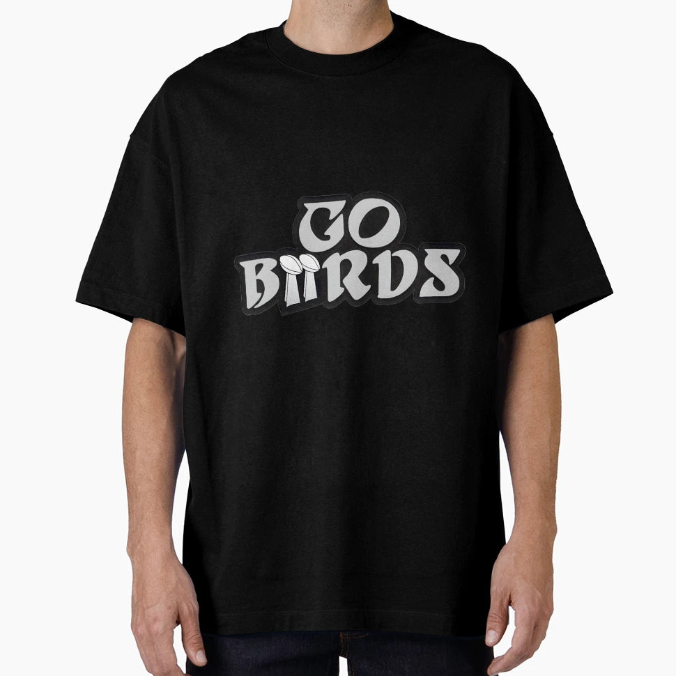Go Birds Philly Football Fan Gear T-Shirt - Custom Art Print Men Women - T-Shirt, Sweatshirt, Hoodie
