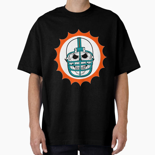 Dolphins Skull T-Shirt - Fun Novelty Design Men Women - T-Shirt, Sweatshirt, Hoodie